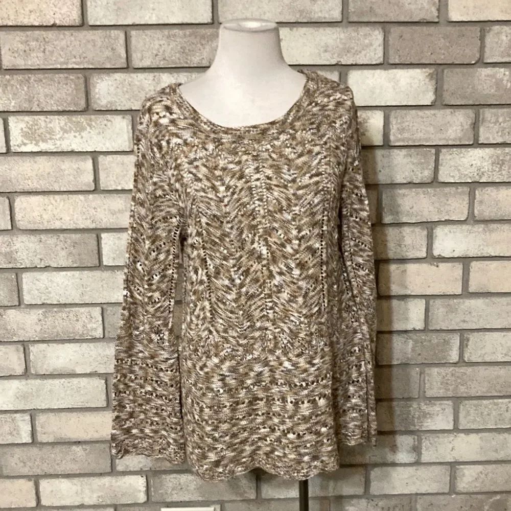 3for$20 Tan (S) Sweater Blouse